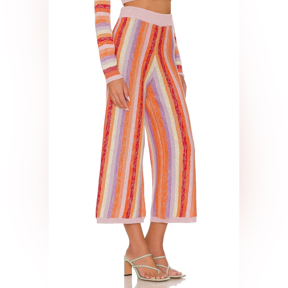 Lovers + Friends Sunset Striped Sweater Believe Pants